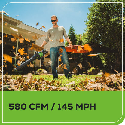Greenworks 80V 21" Cordless Battery Brushless Self-Propelled Mower 3pc Combo Kit w/ 4.0Ah Battery & Rapid Charger - 1356502