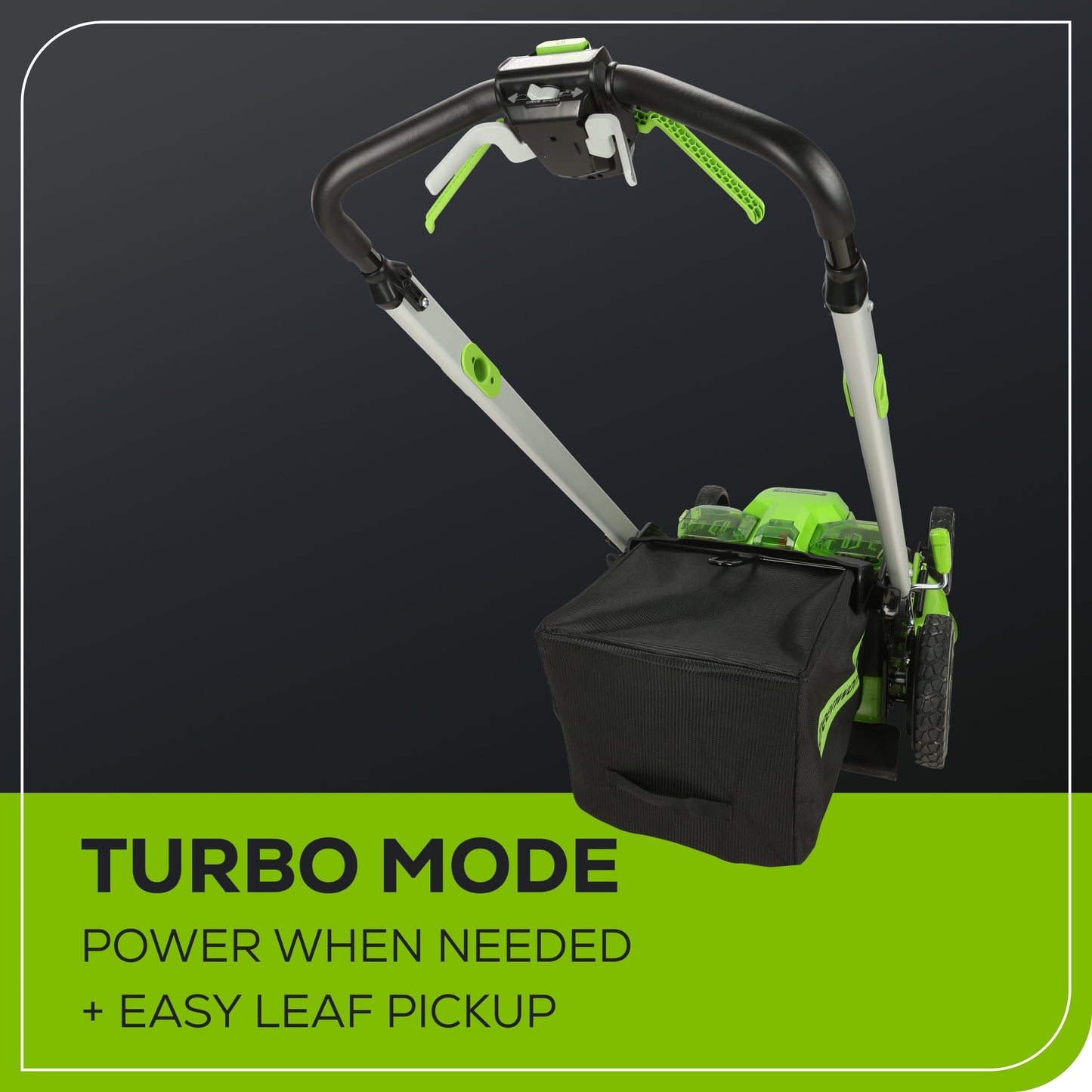 Greenworks 60V 25" Cordless Battery Dual Blade Self-Propelled Lawn Mower w/ Two (2) 4.0Ah Batteries & Dual-Port Charger - 2531502