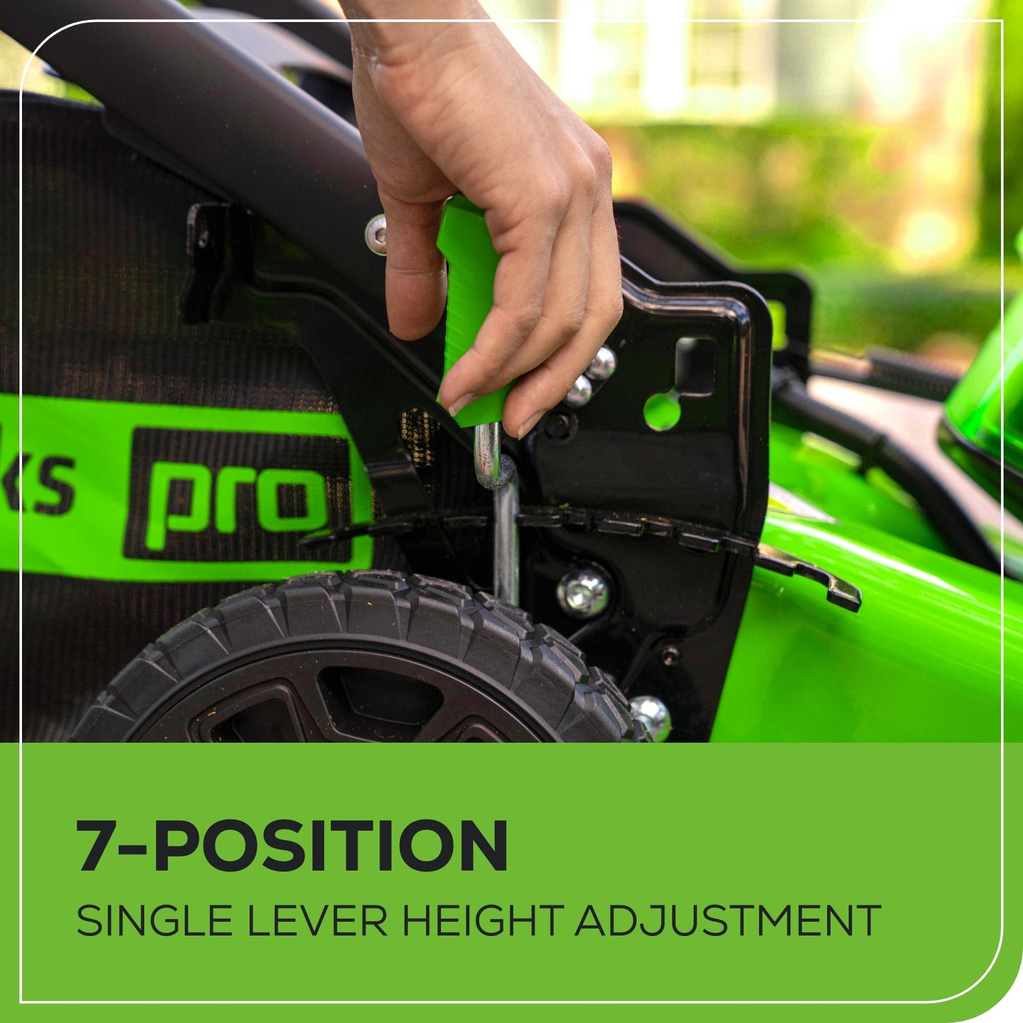 Greenworks 80V 21" Cordless Battery 4-in-1 Push Mower & 730CFM Leaf Blower Combo Kit w/ (1) 4.0Ah Battery & (1) Rapid Charger - 1342602