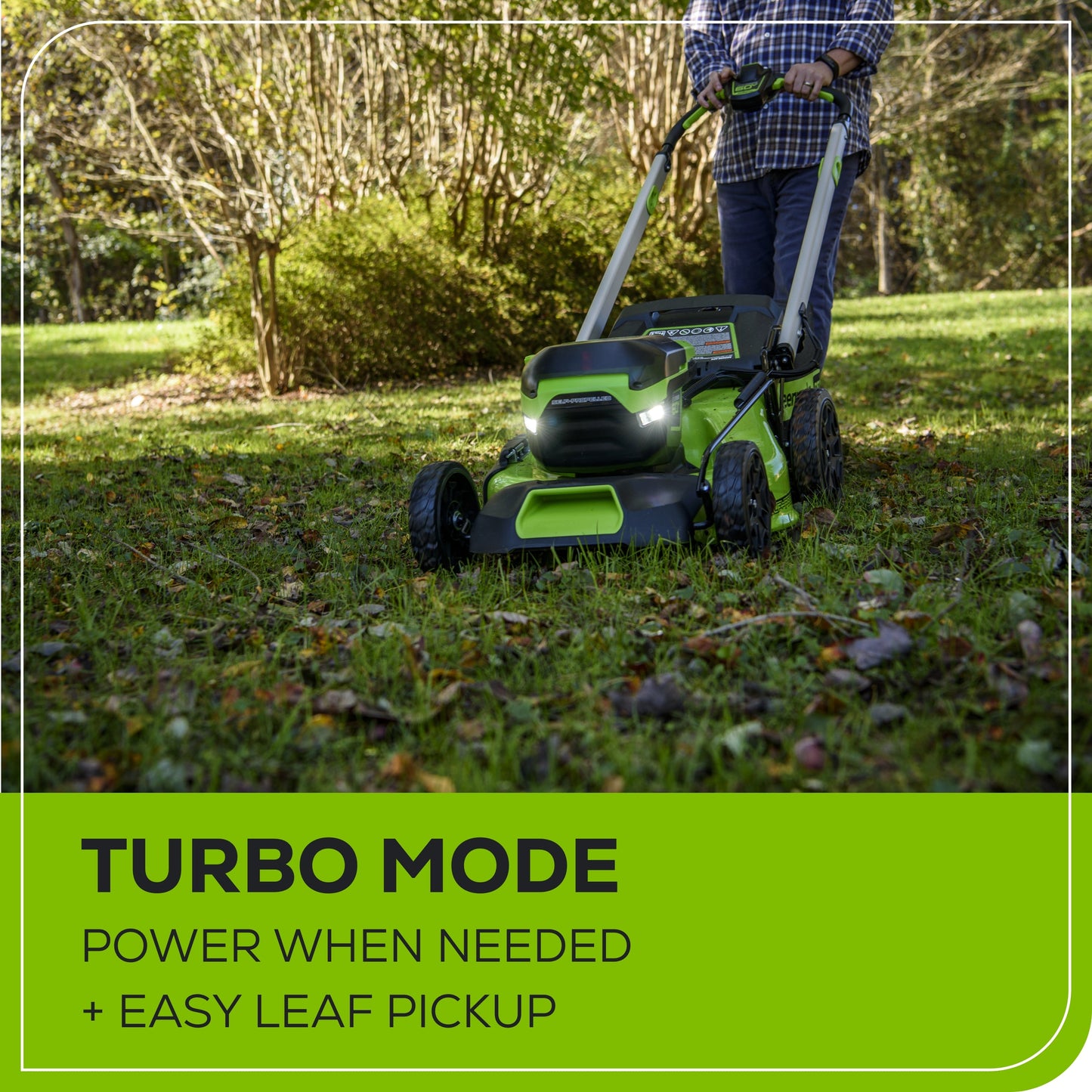 Greenworks RENEWED 60V 21" Cordless Battery Self-Propelled Lawn Mower w/ Two (2) 4.0Ah Batteries & Dual Port Charger - 2531702-OB