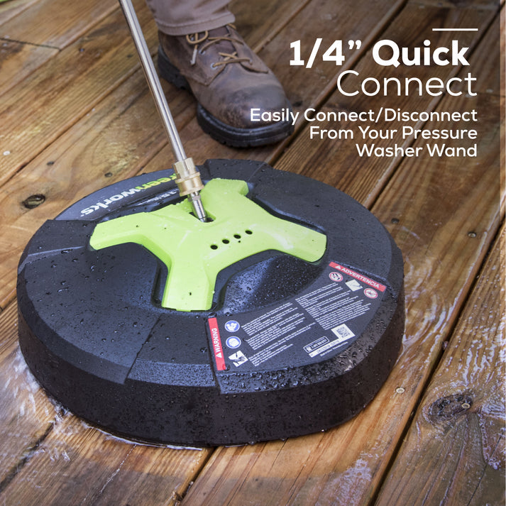 Greenworks 3000 PSI Pressure Washer w/ 15" Surface Cleaner & Extension Combo Kit - 5125602-VK