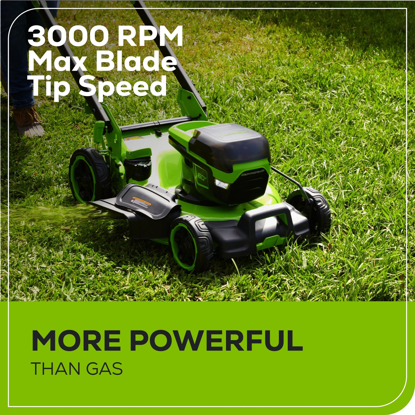 Greenworks 60V 22" Cordless Battery Self-Propelled Lawn Mower w/ 8.0Ah Battery & 6A Charger - 2555302