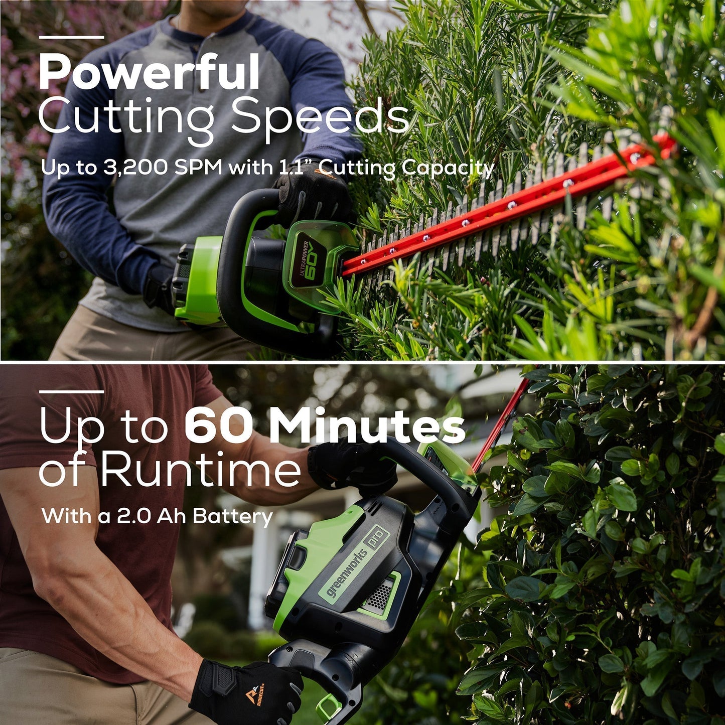 Greenworks 60V 21" Push Mower 5-pc Combo Kit w/ (1) 4Ah Battery, (1) 5.0Ah Battery &(2) Chargers - 1372102-VK