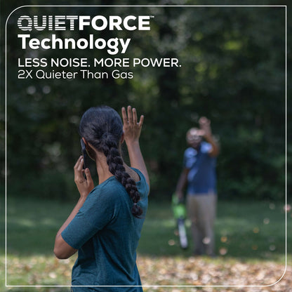 Greenworks 60V 16" Cordless Battery String Trimmer + 750CFM Blower w/2.5Ah Battery and 3A Charger - 1359702