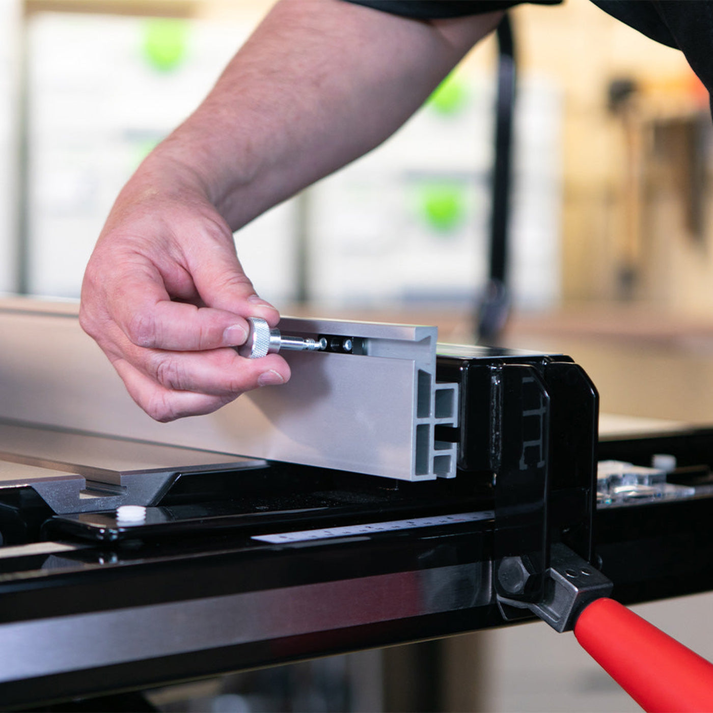 SawStop 7.5HP, 3ph, 230v Industrial Cabinet Saw w/36" T-Glide Advance Fence, Rails & Extension Table - ICS73230-ATGI36