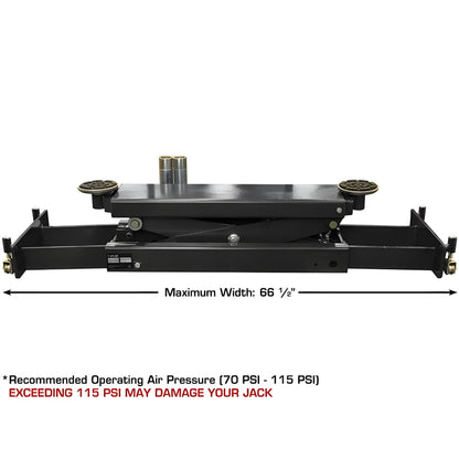 Atlas RJ8000 8,000 lb Rolling Bridge Jack - ATEATTD-RJ8000BK-FPD