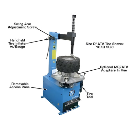 Atlas TC221 Rim-Clamp Tire Changer - ATEATTC221-FPD