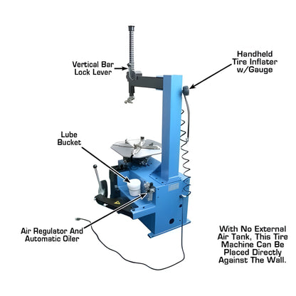 Atlas TC221 Rim-Clamp Tire Changer - ATEATTC221-FPD