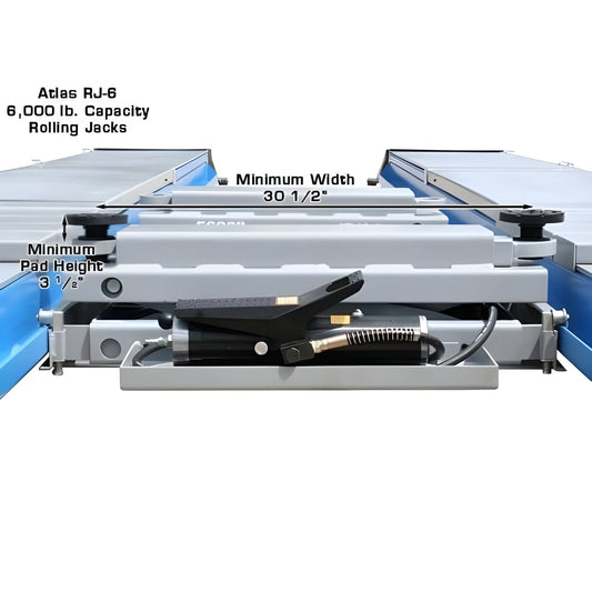 Atlas 12ASL 12,000 lb Scissor Alignment Lift - ATEATTD-12ASL-N-FPD