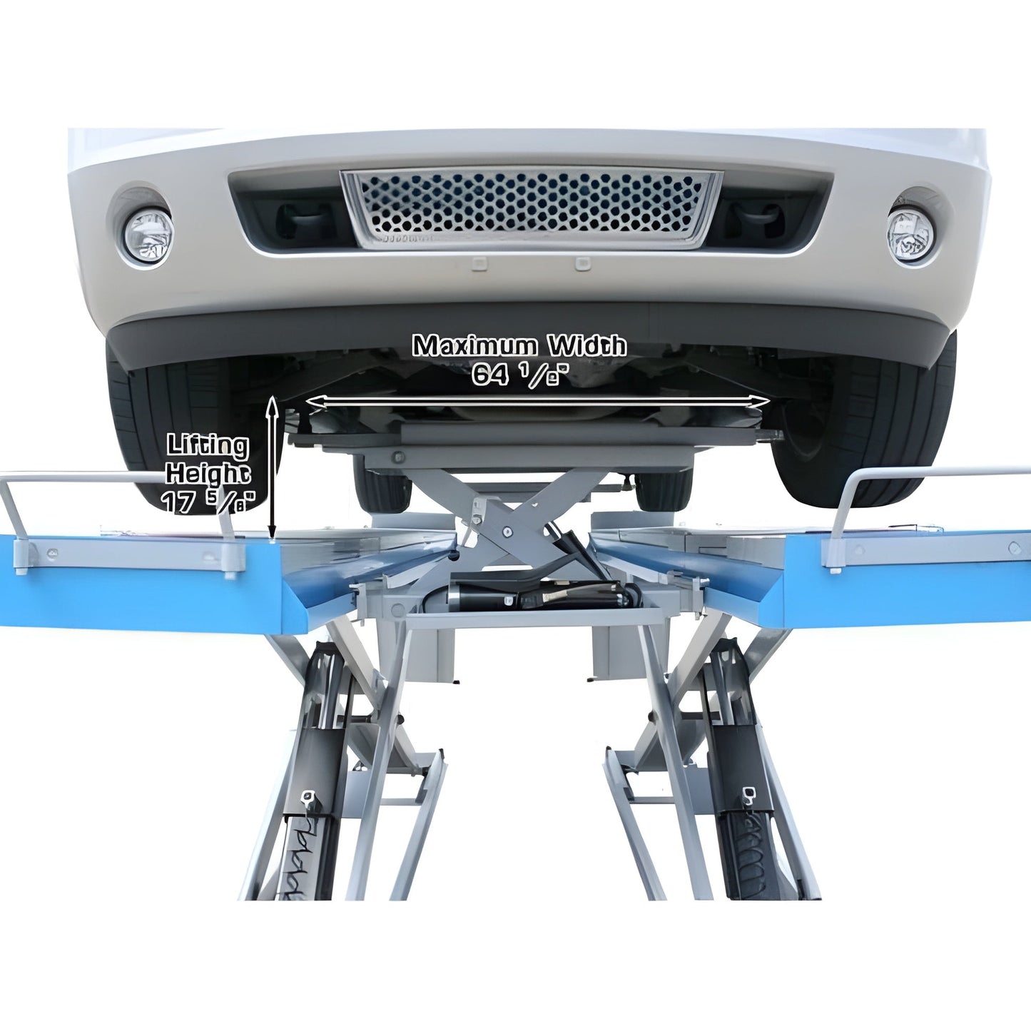 Atlas 12ASL 12,000 lb Scissor Alignment Lift - ATEATTD-12ASL-N-FPD