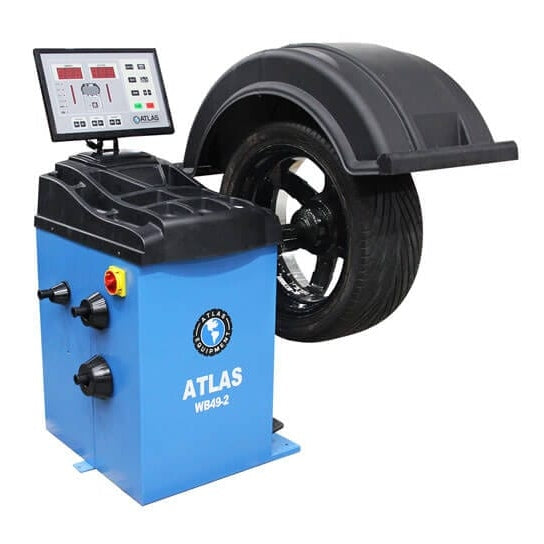 Atlas TC229 Tire Changer + WB49-2 Wheel Balancer Combo Package - ATETCWB-COMBO6-FPD