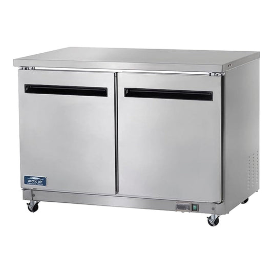 Arctic Air AUC48R 48.25" Double Door Under-Counter Refrigerator - AUC48R