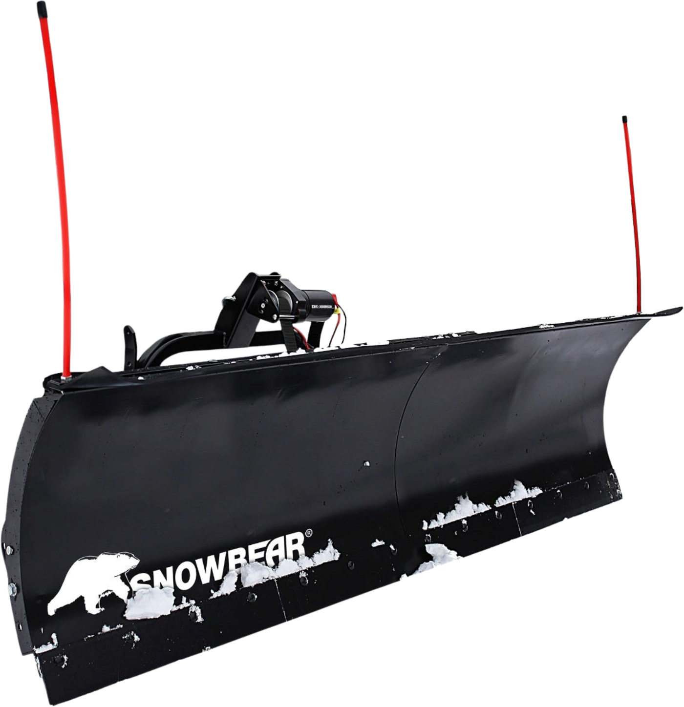 SnowBear AVAL8219 82" x 19" Universal SUV/Truck Mount T-Frame Snow Plow Kit with Winch and Wireless Remote New - AVAL8219