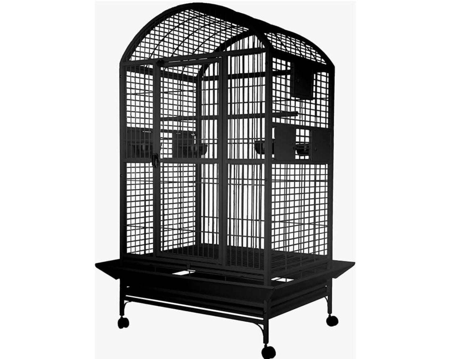 LeMond A&E 40"x30" Dome Top Bird Cage - 9004030 Black