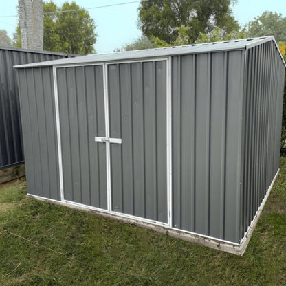 Palram  Absco | 10x10x7 ft Premier Metal Storage Shed - AB1002