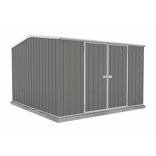 Palram  Absco | 10x10x7 ft Premier Metal Storage Shed - AB1002