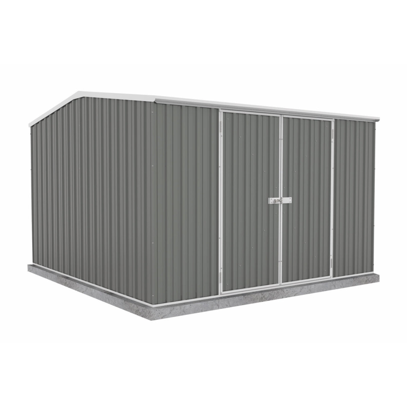 Palram  Absco | 10x10x7 ft Premier Metal Storage Shed - AB1002