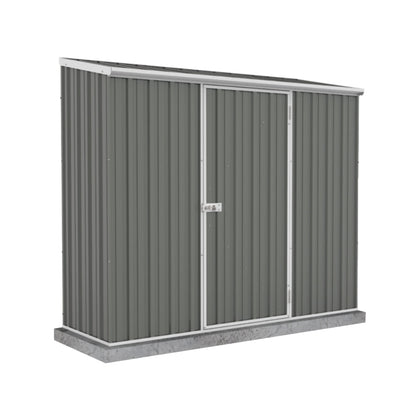 Palram Absco | 7x2.5x6.5 ft Space Saver Metal Storage Shed - AB1105