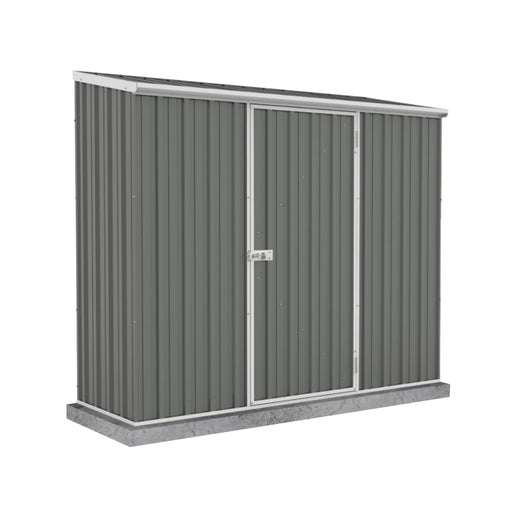 Absco | 7x2.5x6.5 ft Space Saver Metal Storage Shed - AB1105