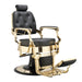 ADAMS BARBER CHAIR - HON-BBCHR-52023-BLKGLD