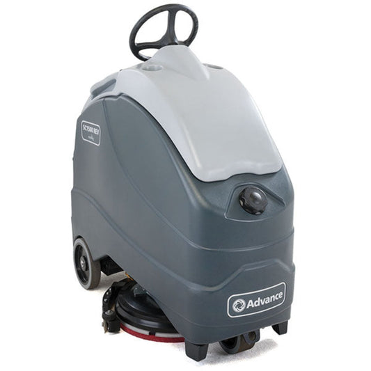 Advance SC1500 20" Ride-On Floor Scrubber, Disk, Battery - 56104010