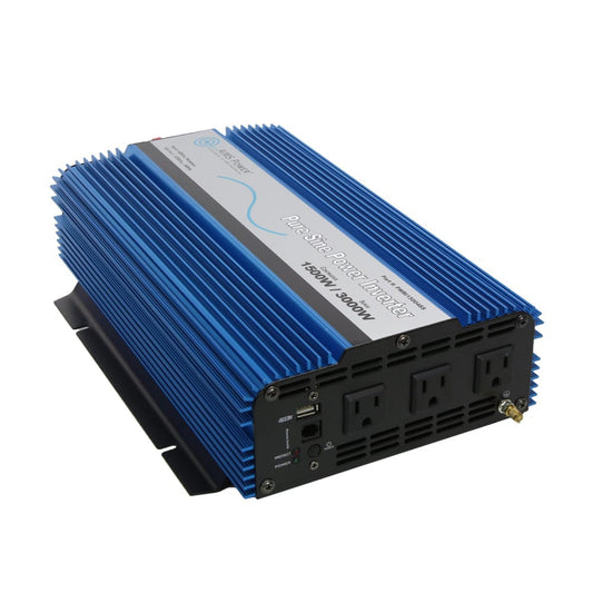 Aims Power 1500 Watt 24 Volt Pure Sine Inverter - PWRI150024S