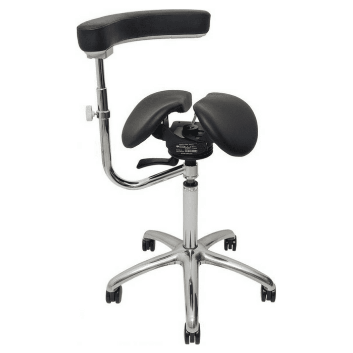 Salli AllRound-SwingFit Saddle Chair for Dentist and Dental Hygienist - SS-SFTCHA1-ALLROUND