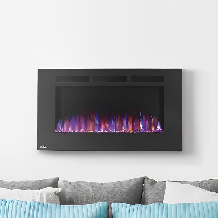 Napoleon Fireplaces Allure Wall Mount Electric Fireplace, Napoleon, 32", 42", 72", NEFL32FH