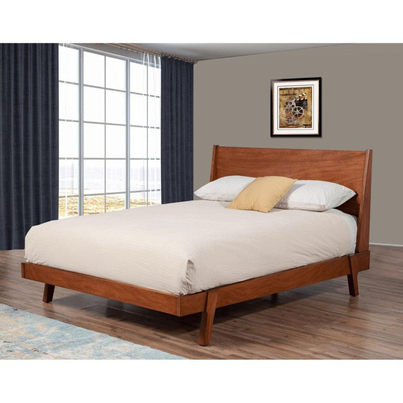 Alpine Dakota Standard King Platform Bed - 1974-07EK