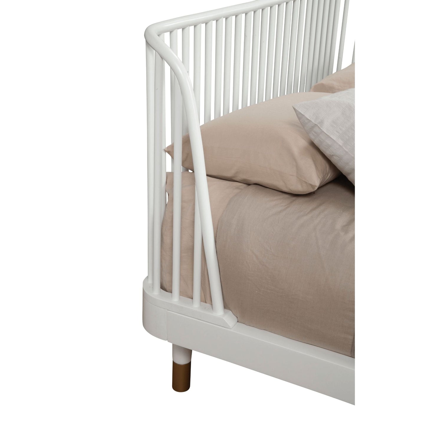 Alpine Madelyn Queen Slat Back Platform Bed - 2010-61Q
