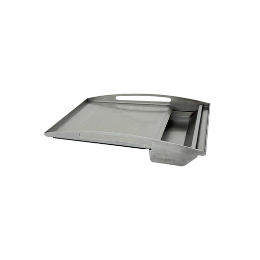 American Renaissance Grill Dual Plate Stainless Griddle for ARG Series Grills - ASG2