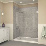 Anzzi Colossi Series 60 in. x 36 in. Shower Base in White SB-AZ007WL - SB-AZ007WL