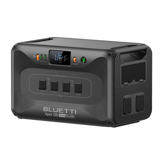Aurora Generators Versatile Power Station | 3,840W, 2,764.8Wh - P-Apex300-US-GY-BL-010