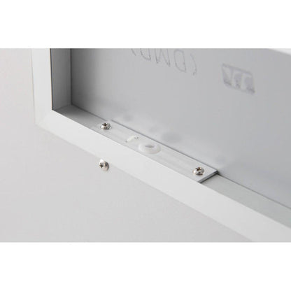 Aquadom Daytona  24" x 36" Rectangle  Ultra-Slim Frame LED Lighted Bathroom Mirror With Defogger - D-2436-N