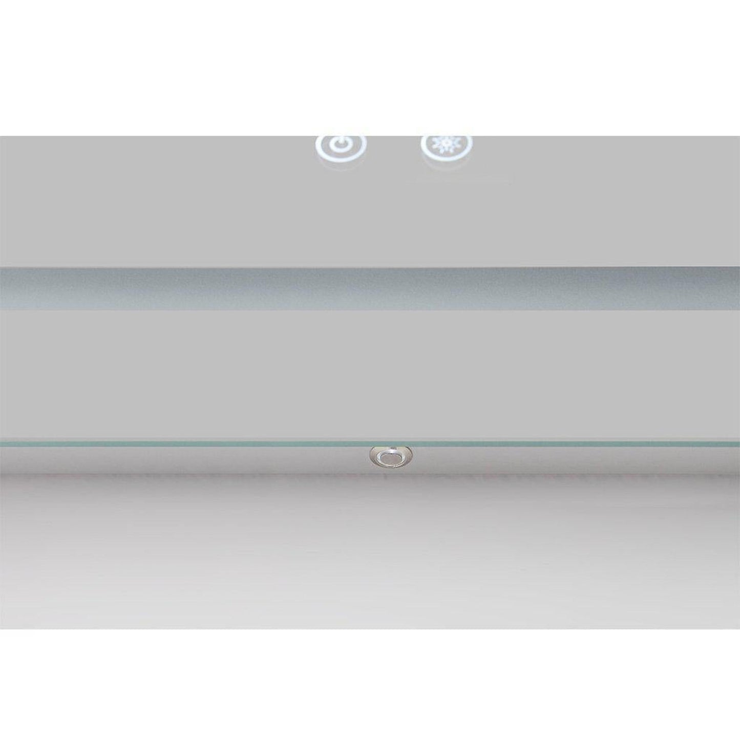 Aquadom Daytona  24" x 30" Rectangle Ultra-Slim Framed LED Lighted Bathroom Mirror With Defogger - D-2430-N