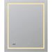 Aquadom Daytona 30" X 36" Rectangle Ultra-Slim Frame LED Lighted Bathroom Mirror With Defogger - D-3036