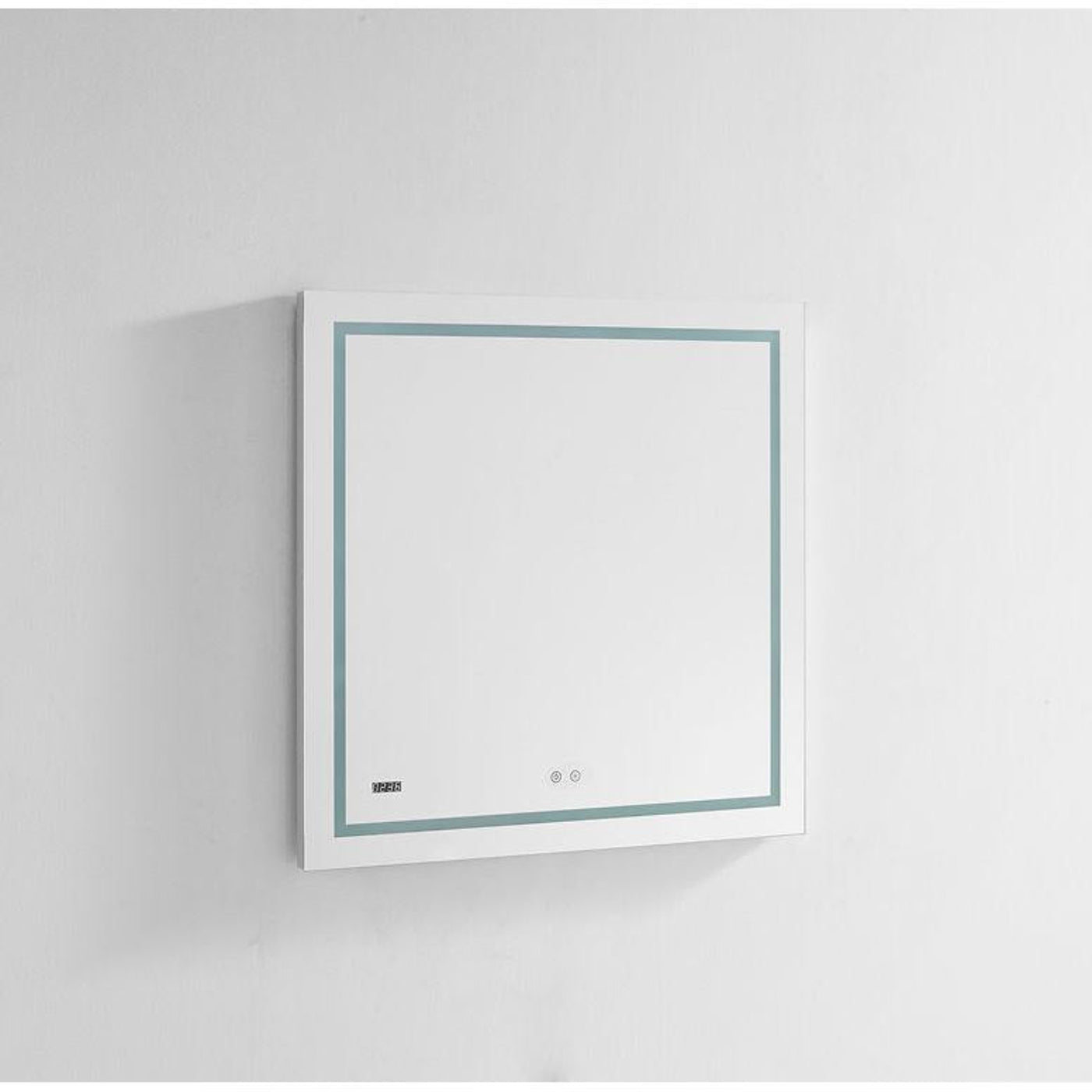 Aquadom Daytona 30" x 40" Rectangle Ultra-Slim Frame LED Lighted Bathroom Mirror With Defogger - D-3040-N