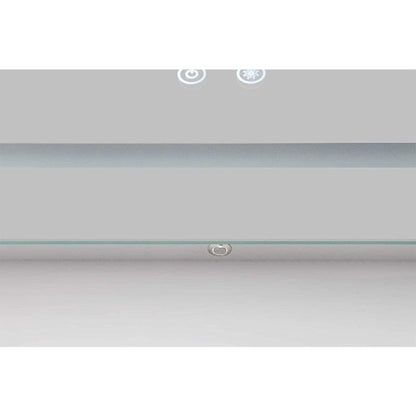 Aquadom Daytona 36" x 30" Rectangle  Ultra-Slim Frame LED Lighted Bathroom Mirror With Defogger - D-3630-N