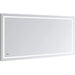 Aquadom Daytona 48" X 30" Rectangle Ultra-Slim Frame LED Lighted Bathroom Mirror With Defogger - D-4830