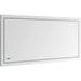 Aquadom Daytona 48" X 30" Rectangle Ultra-Slim Frame LED Lighted Bathroom Mirror With Defogger - D-4830