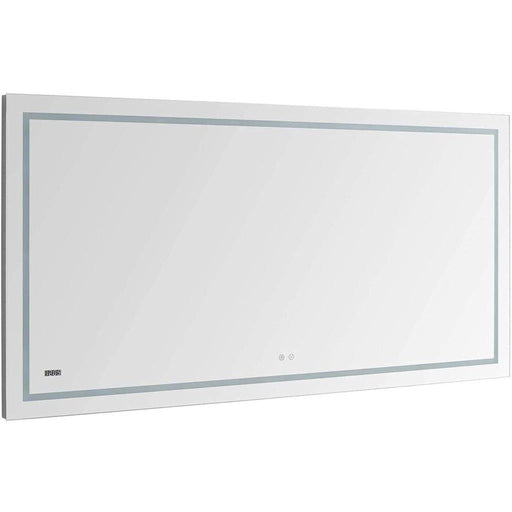 Aquadom Daytona 48" X 36" Rectangle Ultra-Slim Frame LED Lighted Bathroom Mirror With Defogger - D-4836