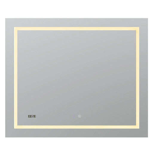 Aquadom Daytona 48" X 36" Rectangle Ultra-Slim Frame LED Lighted Bathroom Mirror With Defogger - D-4836