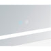 Aquadom Daytona 60" X 30" Rectangle Ultra-Slim Frame LED Lighted Bathroom Mirror With Defogger - D-6030