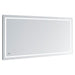 Aquadom Daytona 60" X 30" Rectangle Ultra-Slim Frame LED Lighted Bathroom Mirror With Defogger - D-6030