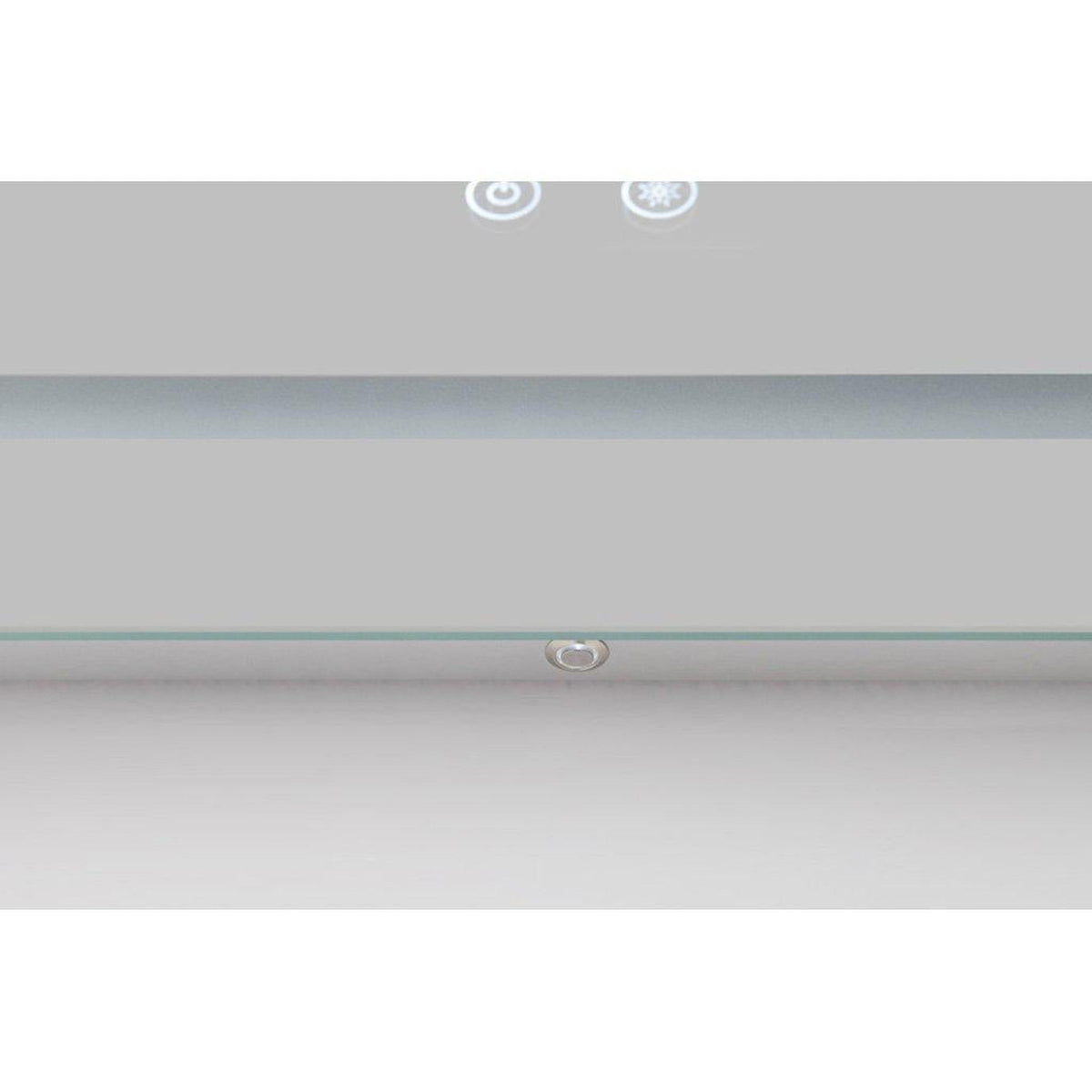 Aquadom Daytona 60" x 36" Rectangle Ultra-Slim Frame LED Lighted Bathroom Mirror With Defogger
