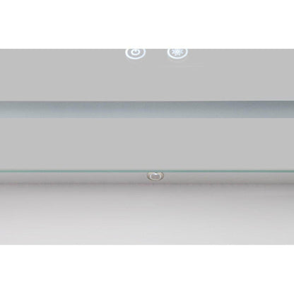 Aquadom Daytona 60" x 36" Rectangle Ultra-Slim Frame LED Lighted Bathroom Mirror With Defogger