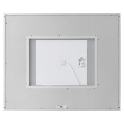 Aquadom Daytona 60" x 36" Rectangle Ultra-Slim Frame LED Lighted Bathroom Mirror With Defogger