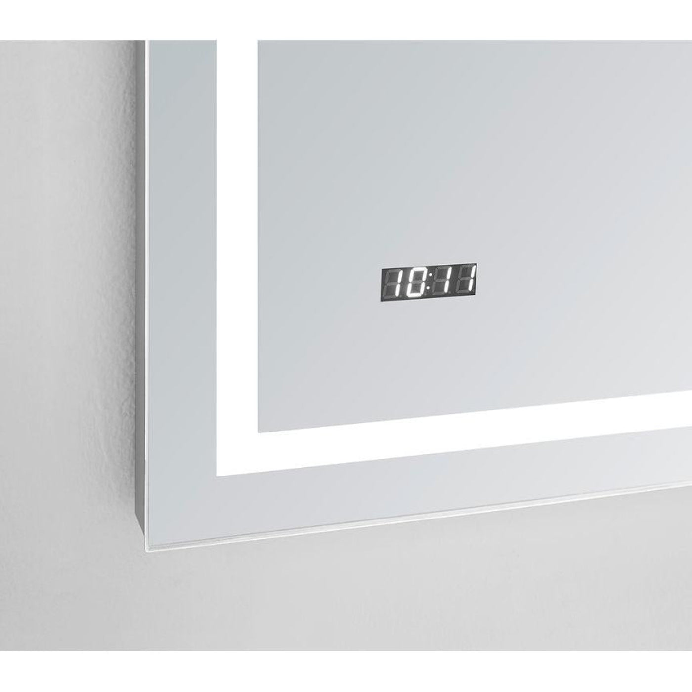 Aquadom Daytona 96" x 36" Rectangle Ultra-Slim Frame LED Lighted Bathroom Mirror With Defogger - D-9636-N