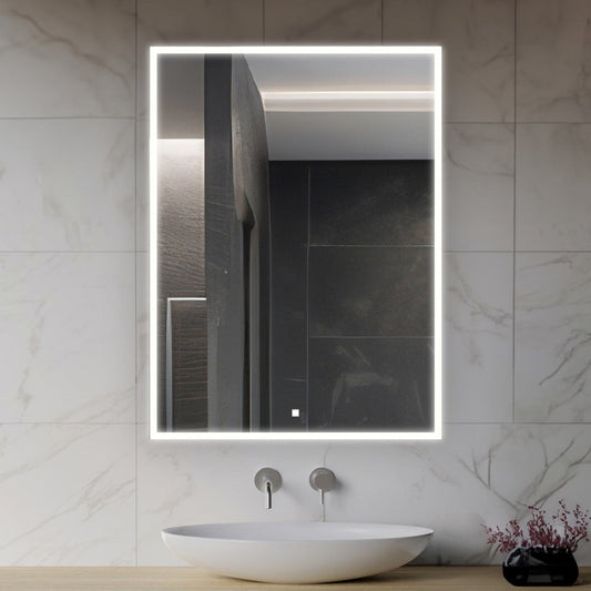 Aquadom Edge 20" x 32" LED Lighted Mirror - E-2032-N