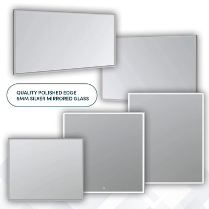 Aquadom Edge 40" x 32" LED Lighted Mirror - E-4032-N